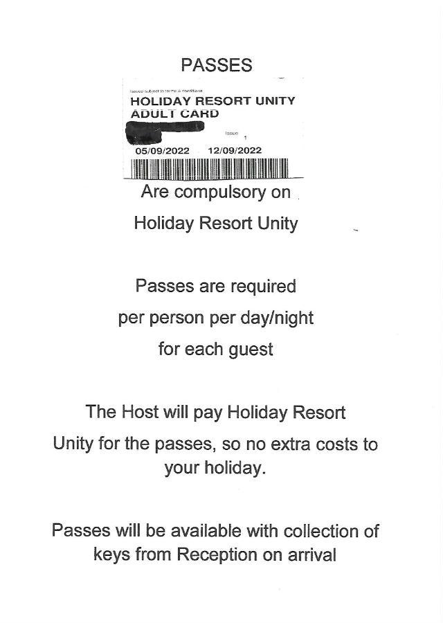 95 Holiday Resort Unity 3 Bed Passes Included برين المظهر الخارجي الصورة