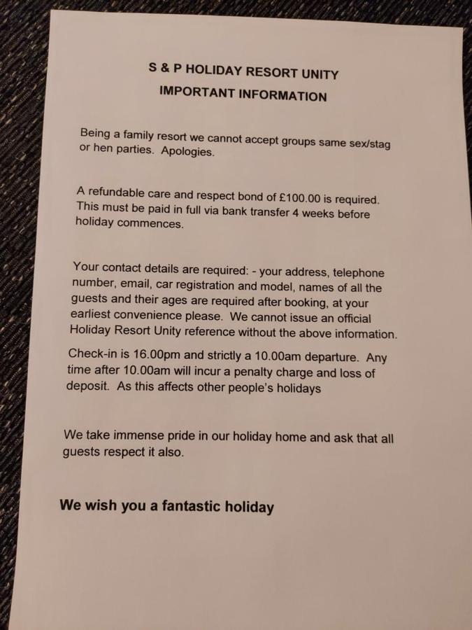 95 Holiday Resort Unity 3 Bed Passes Included برين المظهر الخارجي الصورة